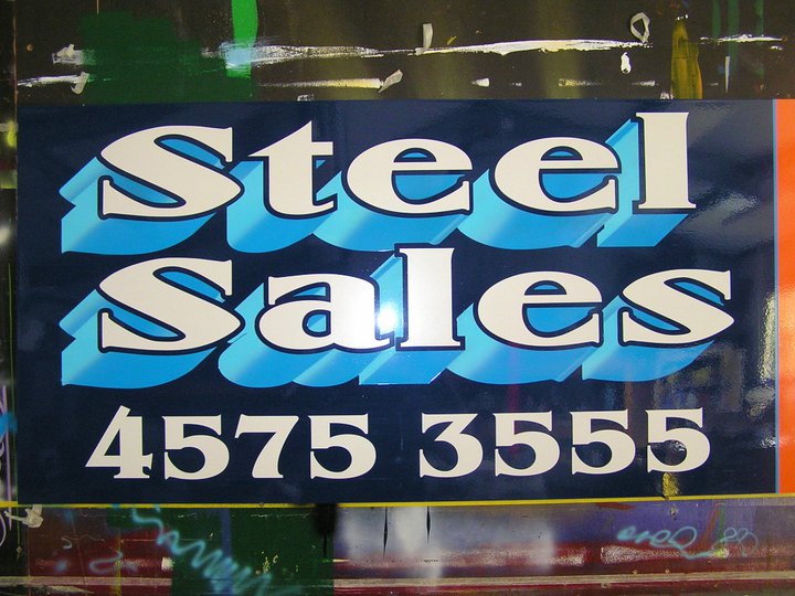 Steel sales