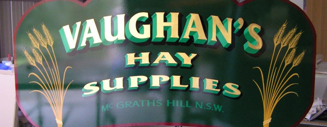 Vaughan's hay supplies